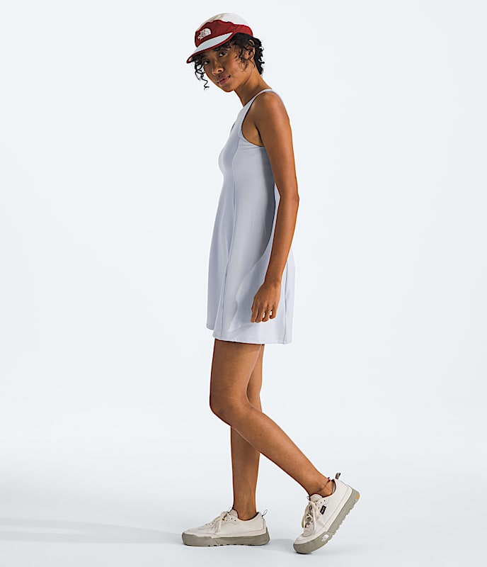 THE NORTH FACE W’S ESSENTIAL S/S MAXI DRESS Women's Dune Sky Dress | The North Face Canada