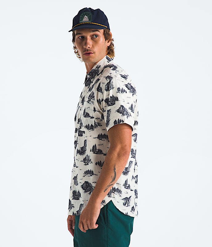 Men’s Short-Sleeve Baytrail Pattern Shirt - 5