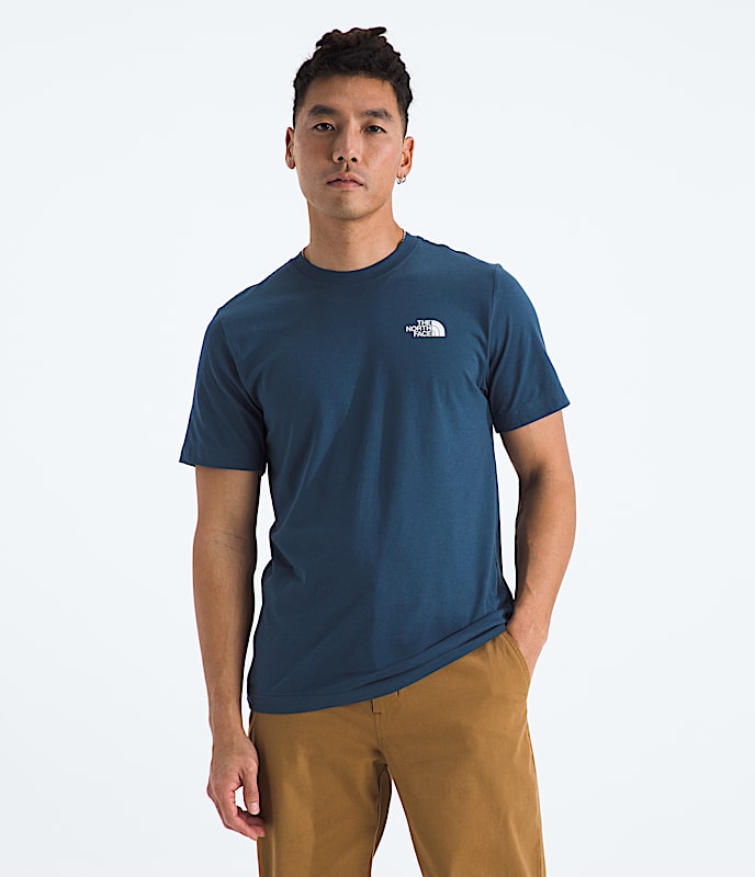 Men's Short-Sleeve Core Wavy Lines Box NSE Tee | The North Face