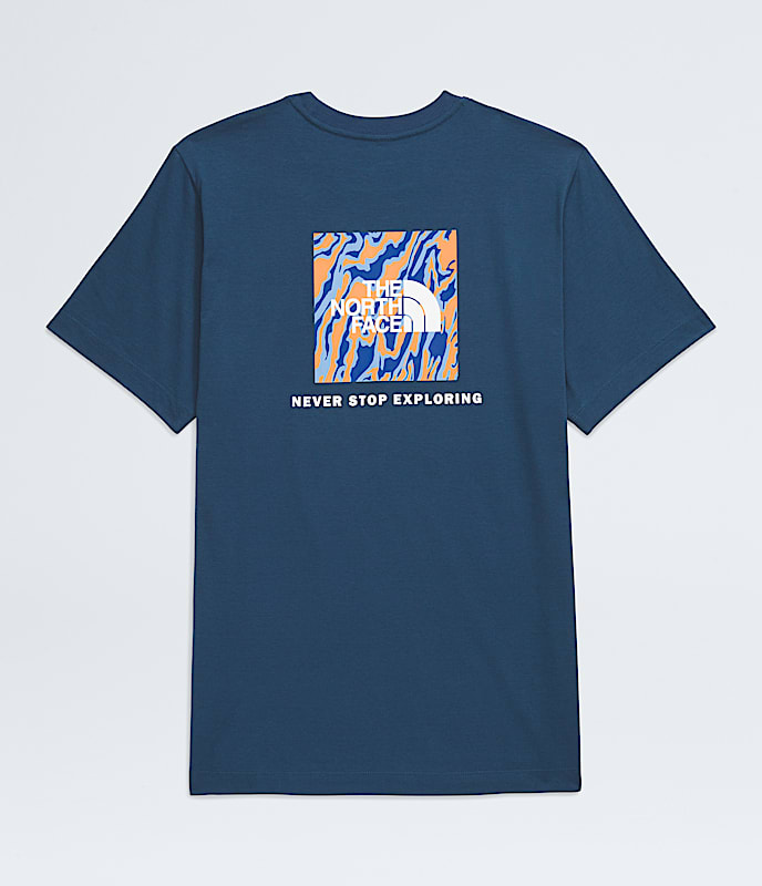 Men’s Short-Sleeve Core Wavy Lines Box NSE Tee