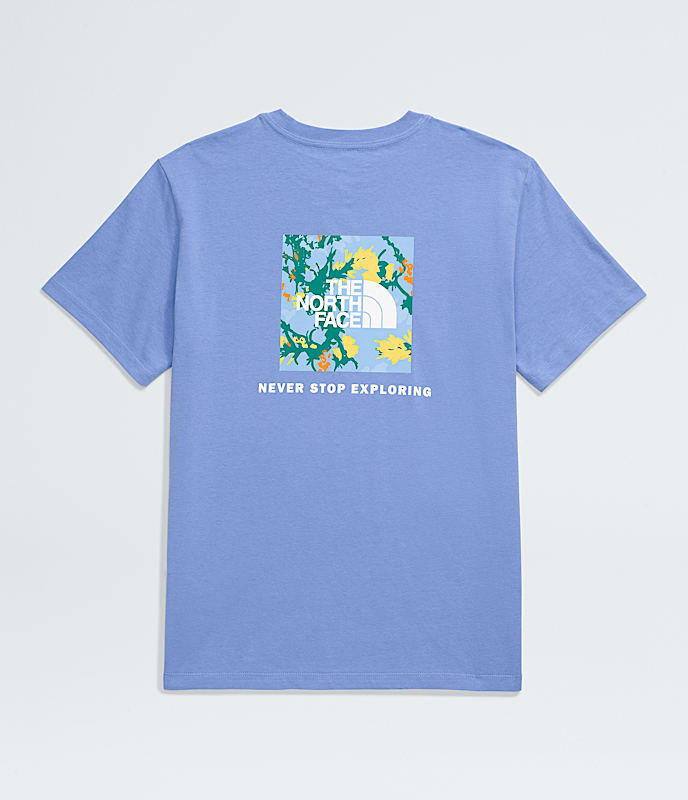 【THE NOTRH FACE】 FLOWER EX S/S R/TEE Women's Short-Sleeve Core Flower Power Box NSE Tee | The