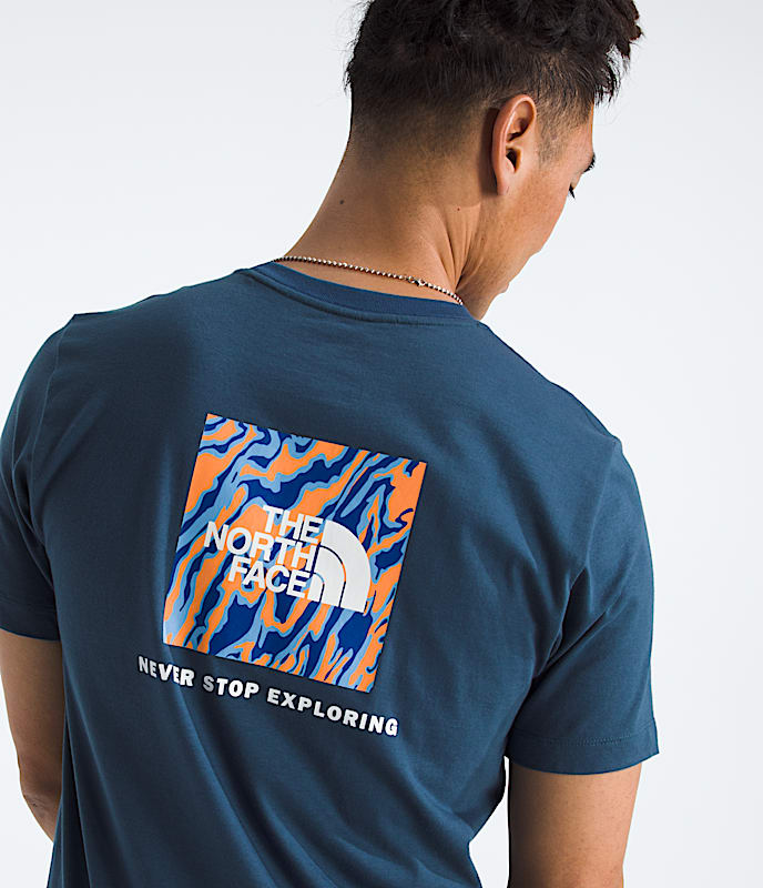 Men’s Short-Sleeve Core Wavy Lines Box NSE Tee