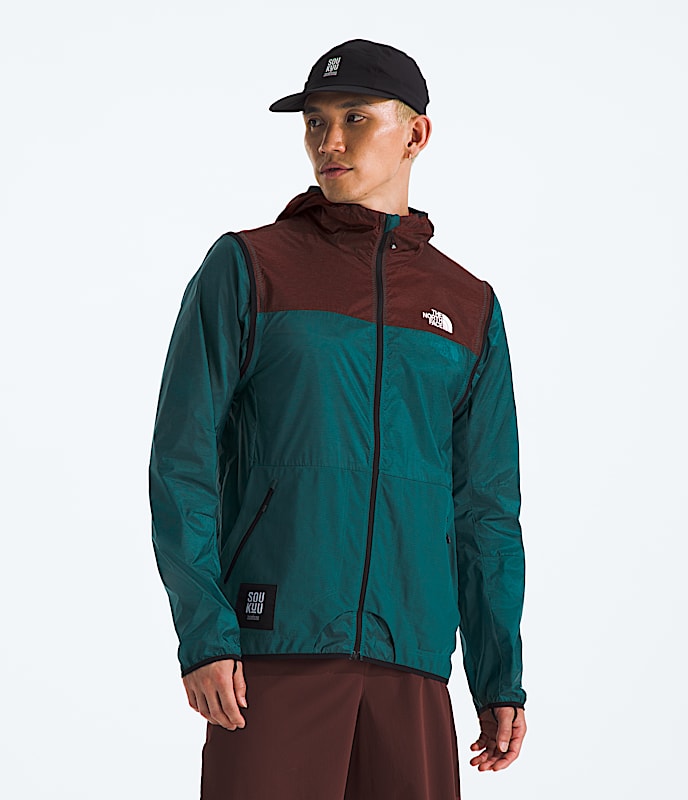 TNF x UNDERCOVER SOUKUU Trail Run Convertible Wind Jacket