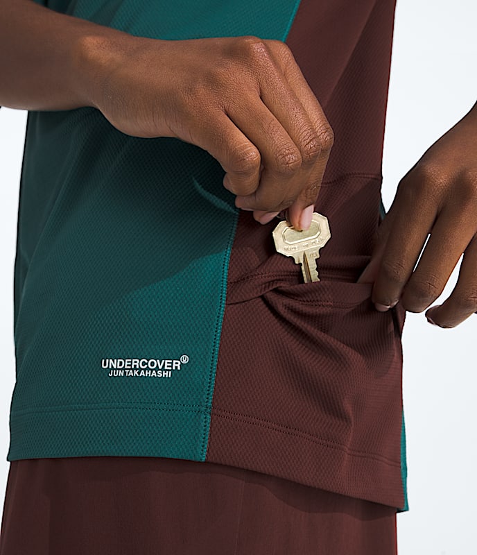 TNF x UNDERCOVER SOUKUU Trail Run Perforated Short-Sleeve