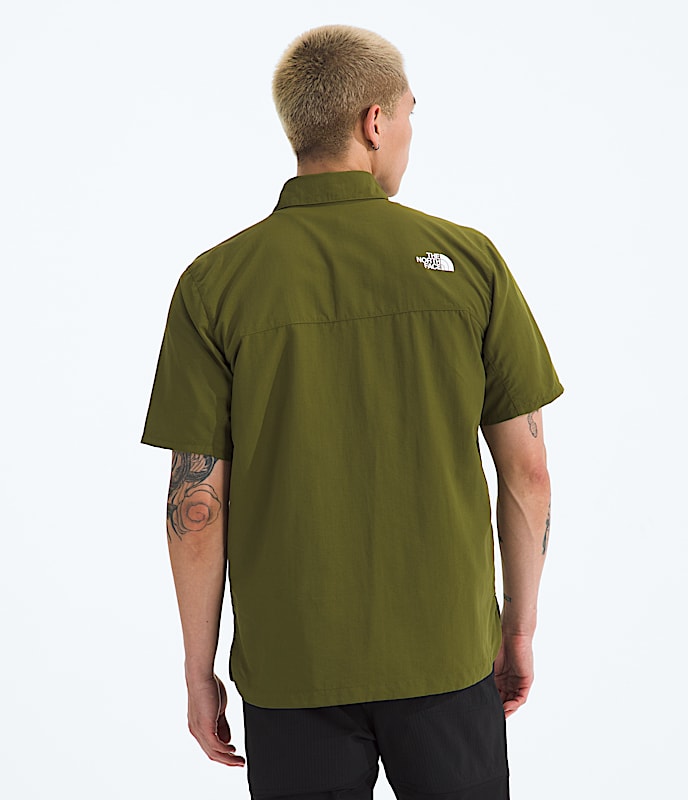 【THE NOTRH FACE】 WORKWAY S/S SHIRTS THE NORTH FACE S/S BOX T-Shirt Never Stop Exploring Men's