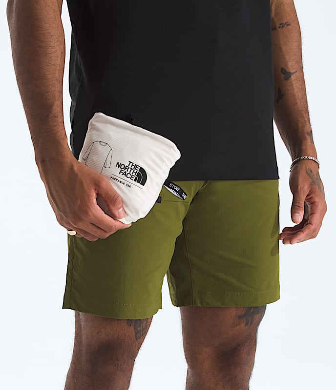 【The North Face】★シャツ★ Men’s Packable Short Shirt Men's Packable Short-Sleeve Shirt | The North Face