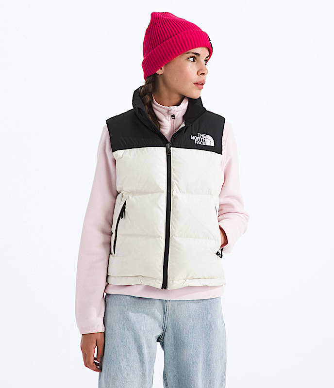 希少✨️ノースフェイス 90s RETRO NUPTSE DOWN VEST Vintage 90s North Face Nuptse Quilted Down Puffer Vest Size