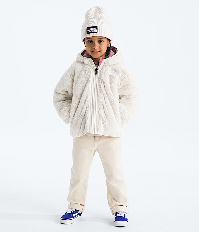 Girls’ Reversible Shasta Full-Zip Hooded Jacket—Print