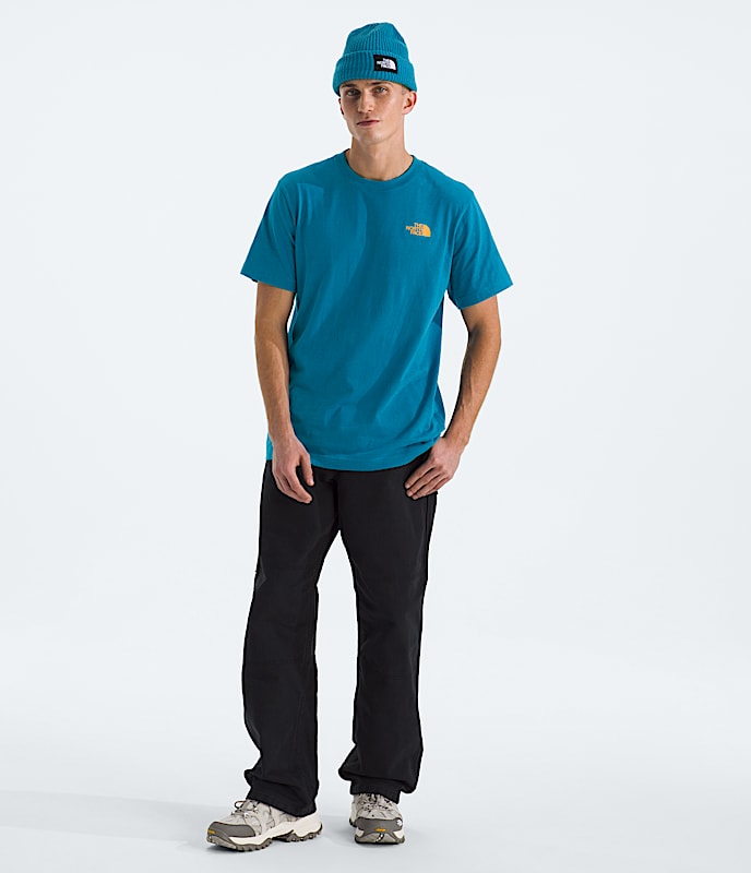 ★THE NORTH FACE★ Men's Camp Day Short Sleeve T-ShirtYELLOW Men's Evolution Tent Short-Sleeve Tee—Graphic | The North Face