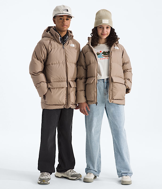 Boys' & Girls' North Down Fleece-Lined Short Parka | The
