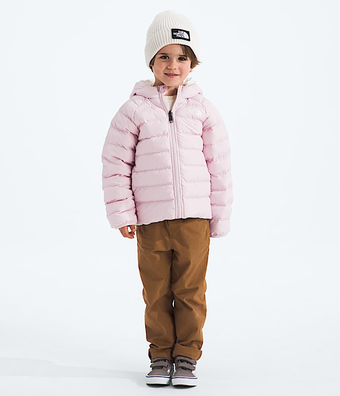 ★THE NORTH FACE★ Berto 18 NM2TQ51A_WHT The North Face Perrito Reversible Hooded Jacket - Baby
