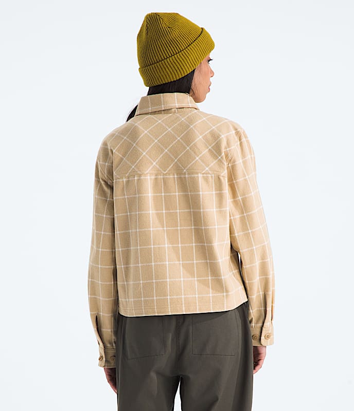 売れ筋商品|||ノースフェイス カットソー トップス レディース Women's Valley Flannel Shirt Midnight Mauve Women's Valley Flannel Shirt | The North Face Canada