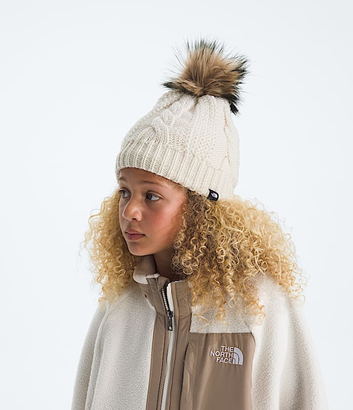Kids’ Lined Oh Mega Fur Pom Beanie - 2