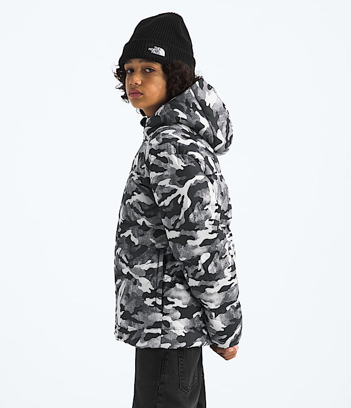 Boys’ North Down Hooded Jacket—Print - 5
