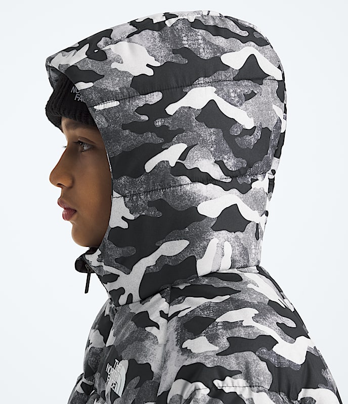 Boys’ North Down Hooded Jacket—Print - 7