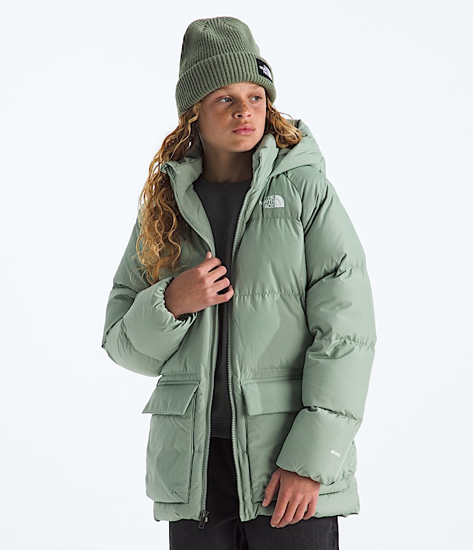 Boys’ & Girls’ North Down Fleece-Lined Short Parka