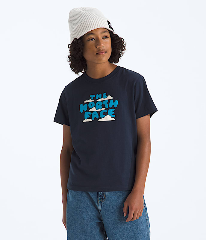 T-shirt à manches courtes Evolution Bubble Cloud pour enfants, imprimé - 2