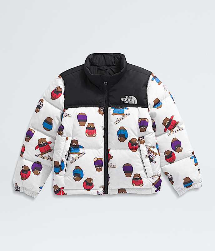 Kids’ 1996 Retro Nuptse Jacket—Print