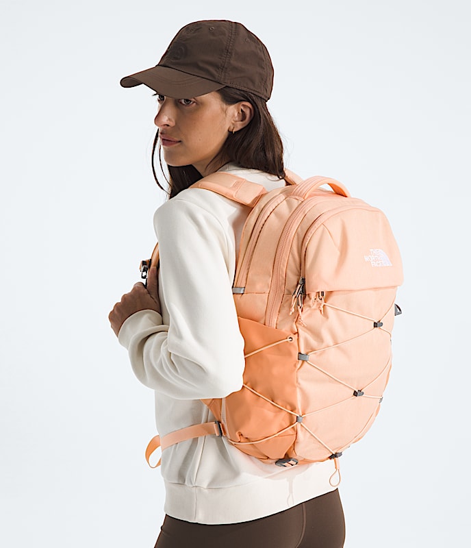 ◆THE NORTH FACE◆ Borealis Crossback Small PALE PINK Borealis Backpack - Women's – Below The Belt Store