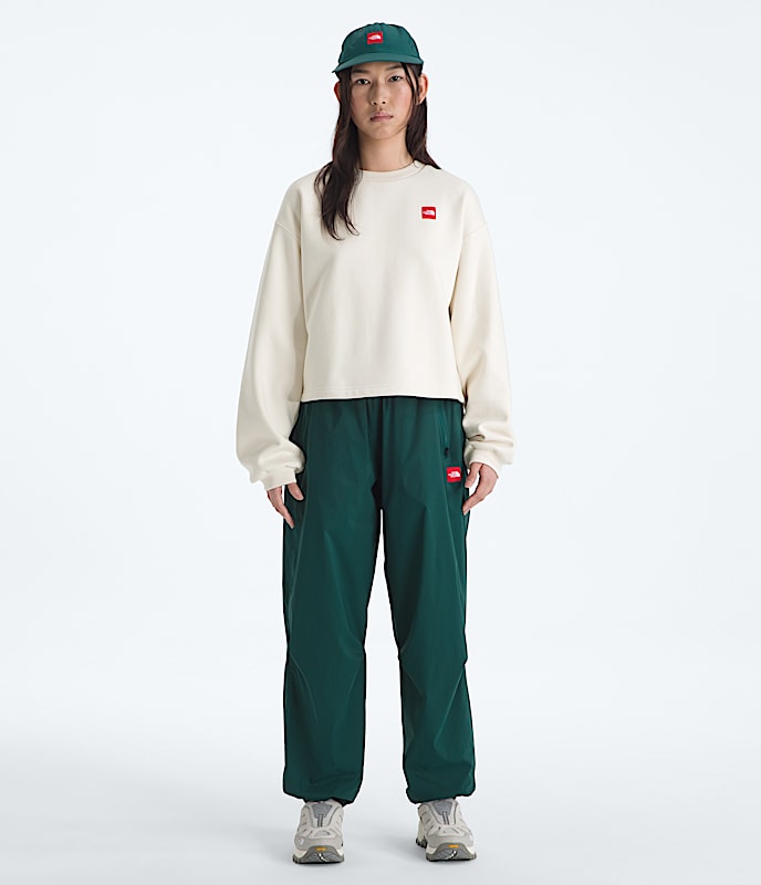 ★THE NORTH FACE★WHITELABEL★MINI BOX SWEATSHIRTS_3色 Women's TNF™ Red Box Crew | The North Face