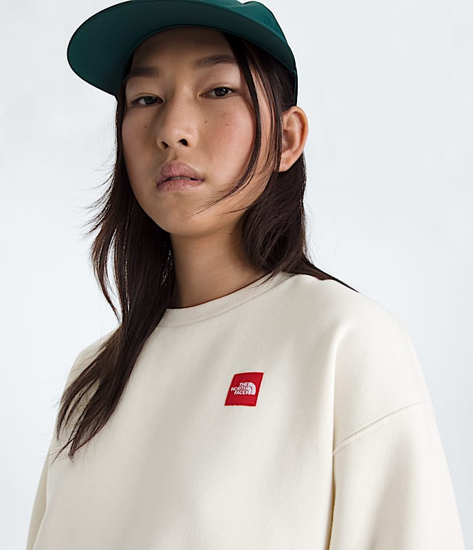 [THE NORTH FACE] ★SURFSIDE CREWNECK Women's TNF™ Red Box Crew | The North Face