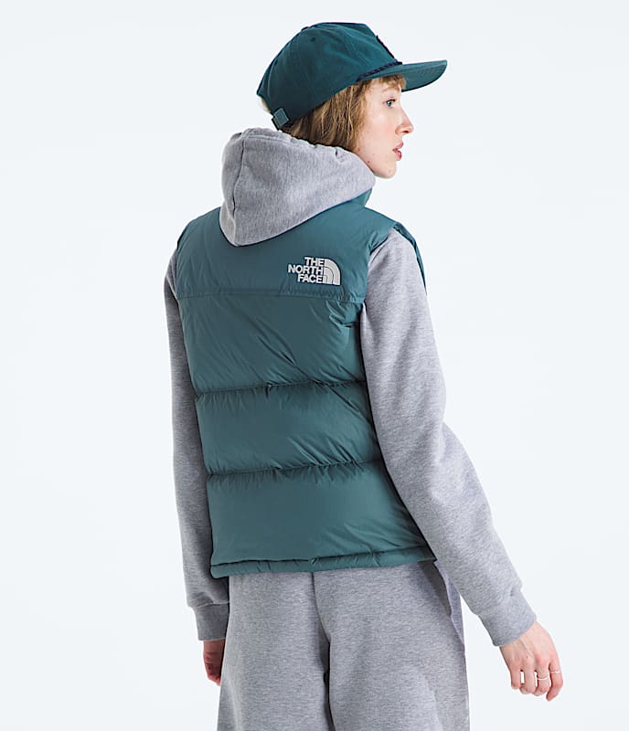 ジャケット・アウター 1996 RETRO NUPTSE DOWN VEST S The North Face 1996 Retro Nuptse Vest (Moss Green/TNF Black