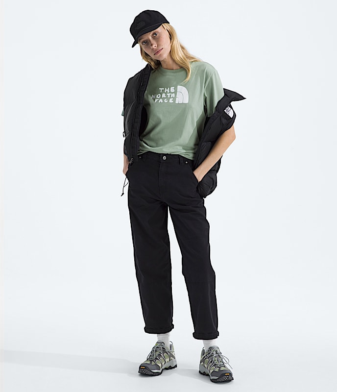 Women’s Evolution Sketch Logo Half Dome Short-Sleeve Tee—Graphic - 2