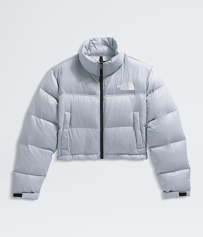 THE NORTH FACE Short Nuptse Jacket レディース The North Face Womens Nuptse Short Puffer Jacket / White