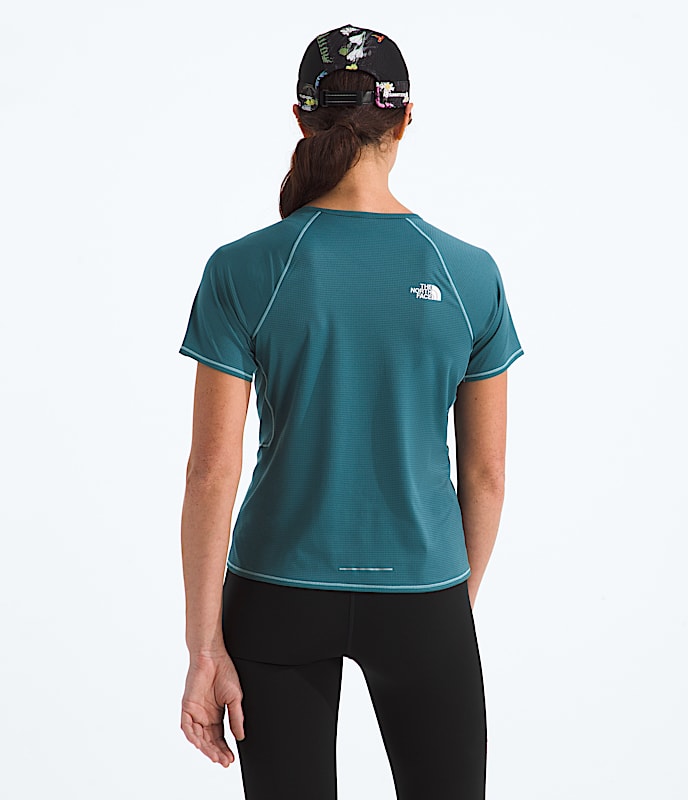 (取寄) ノースフェイス レディース サンライザー ショート スリーブ The North Face women Sunriser Short Sleeve Deep Teal Women's LIGHTRANGE™ Sunriser Short-Sleeve | The North Face