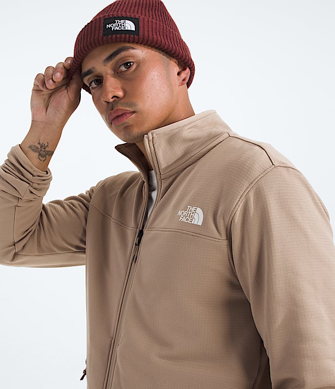 Men’s Cedar Trail Grid Fleece Full-Zip Jacket - 2