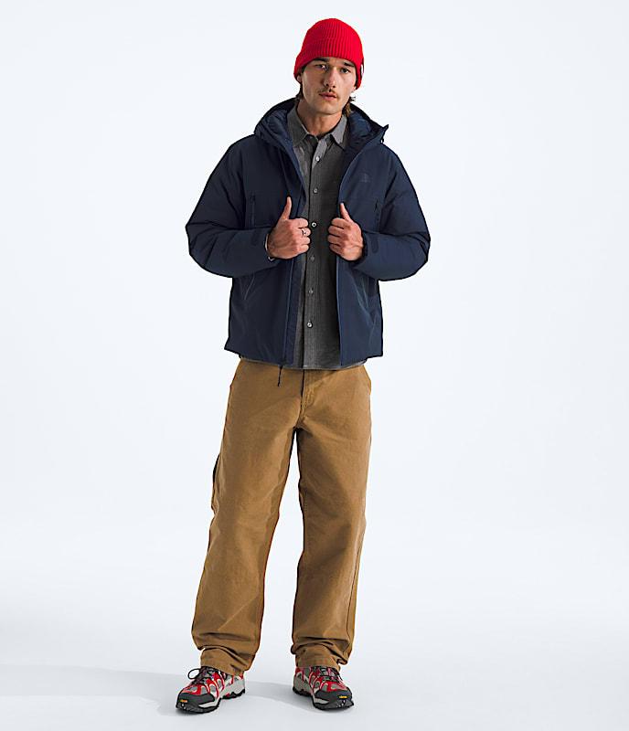 Men’s TNF™ Range Down Hooded Jacket - 2
