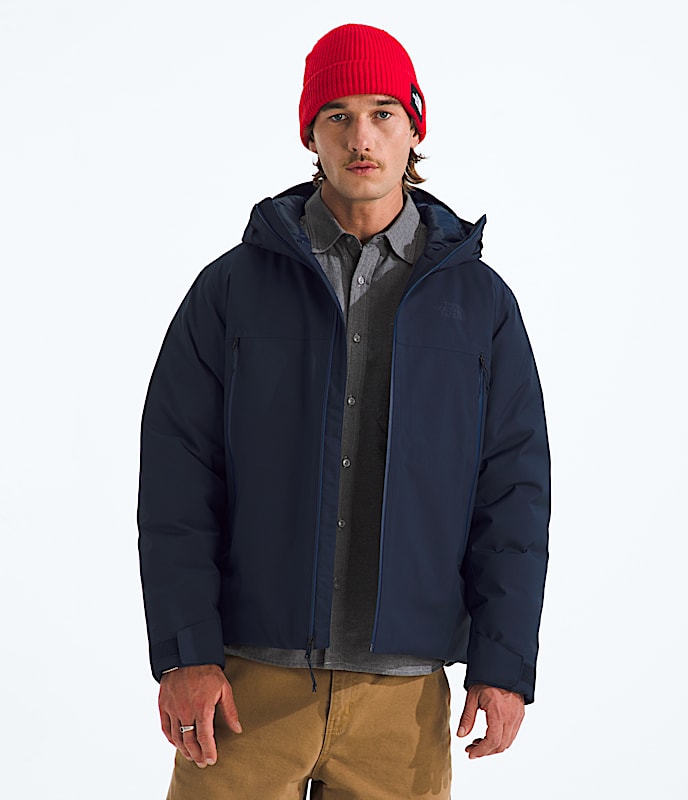 Men’s TNF™ Range Down Hooded Jacket - 1