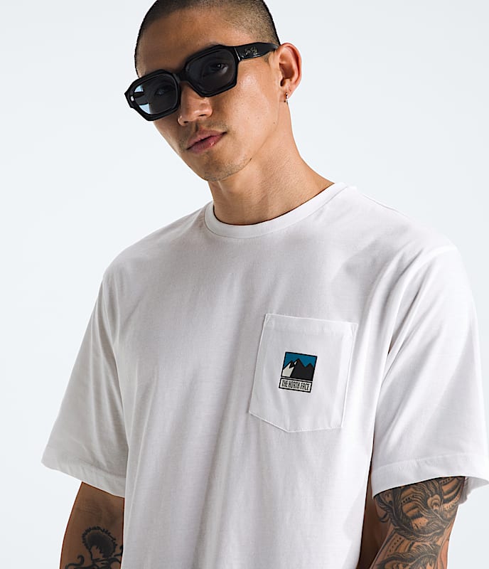 Men's Mountain Logo Relaxed Pocket Tee