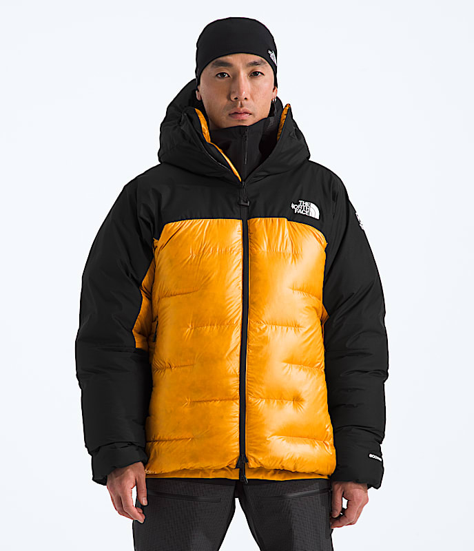 Ssize☆THE NORTH FACE7 SUMMITS HIMARAYAN North Face-Yellow 7SE Himalayan Parka GoreTex-Summit Series