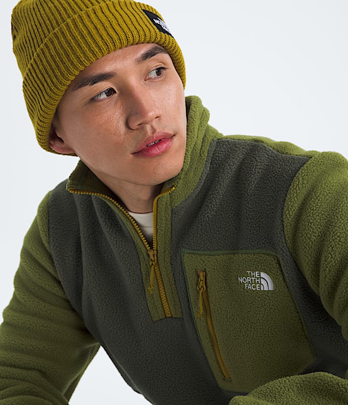 TNF Yumioriユミオリ フルジップカラーブロックフリース 送関込 Men's Yumiori ¼-Zip | The North Face