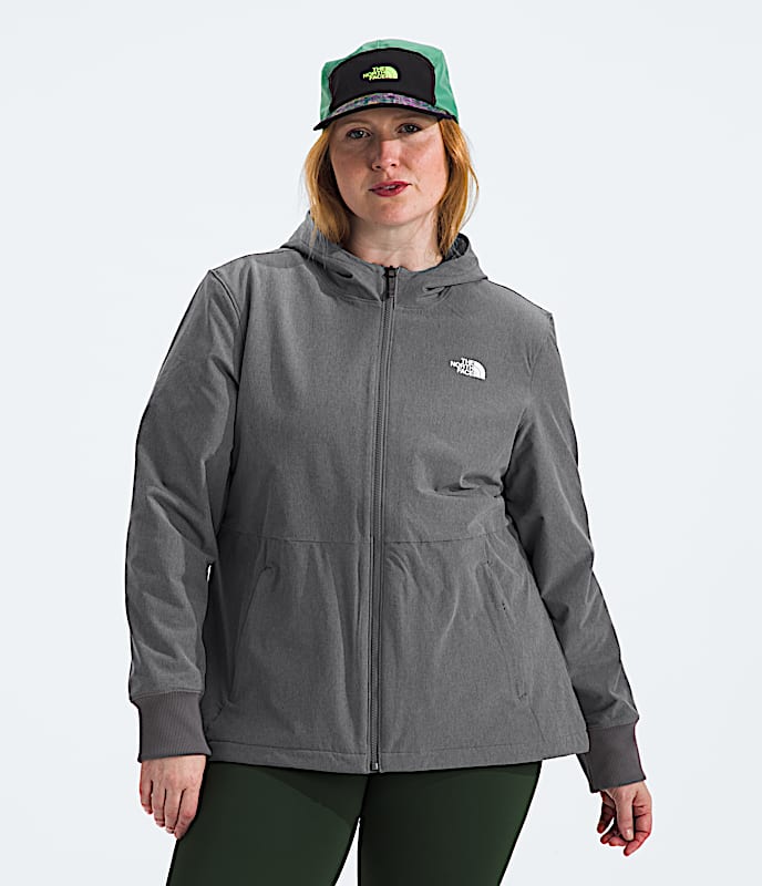 Women’s Plus Shelbe Raschel Hoodie - 1