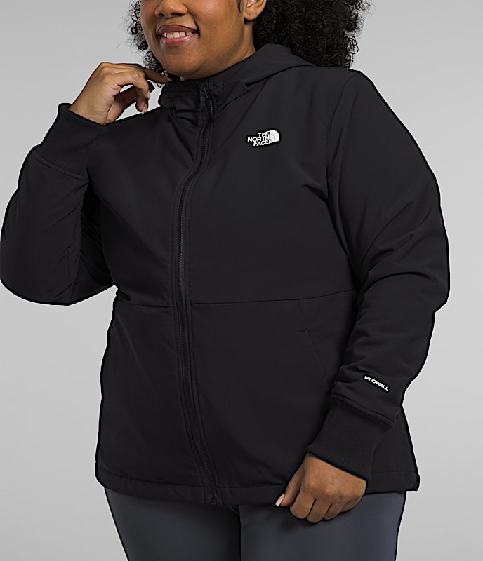 Women’s Plus Shelbe Raschel Hoodie - 1