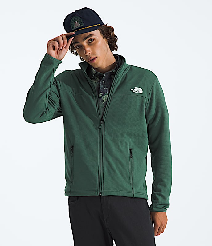 Men’s Cedar Trail Grid Fleece Full-Zip Jacket - 1
