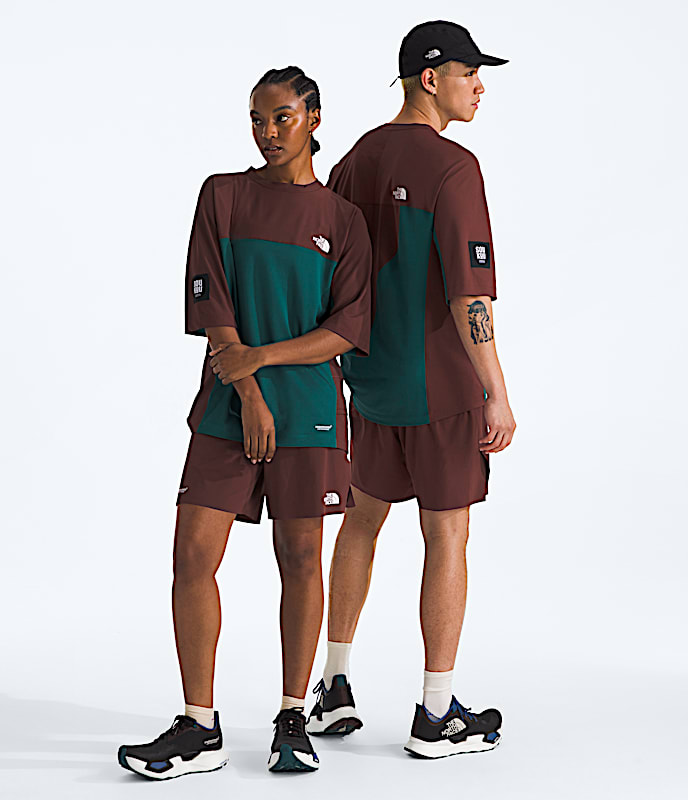 TNF x UNDERCOVER SOUKUU Trail Run Perforated Short-Sleeve Top - 1
