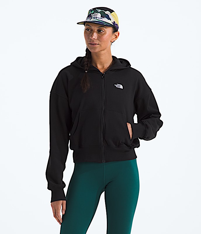 Black Full-Zip Hoodies | The North Face
