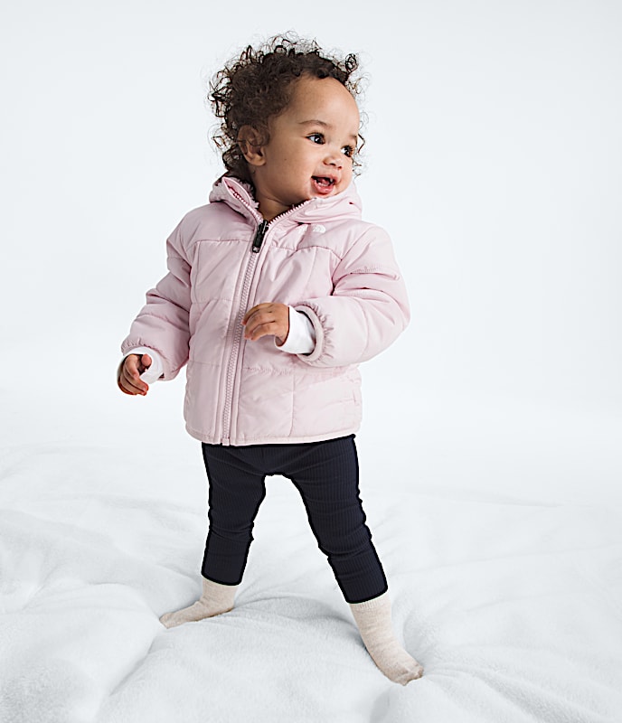 Baby Girls’ Reversible Shasta Full-Zip Hooded Jacket - 1