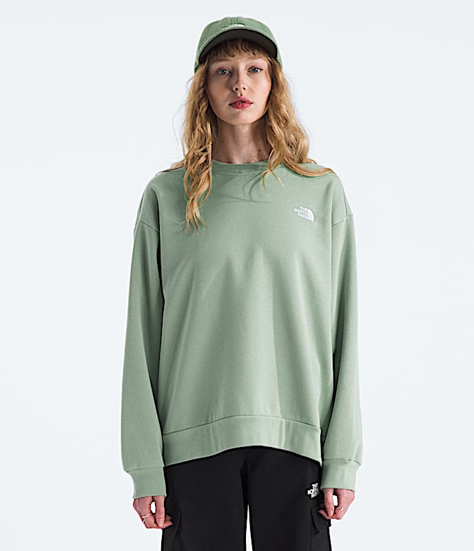 Women’s Evolution Simple Dome Oversized Crew - 1