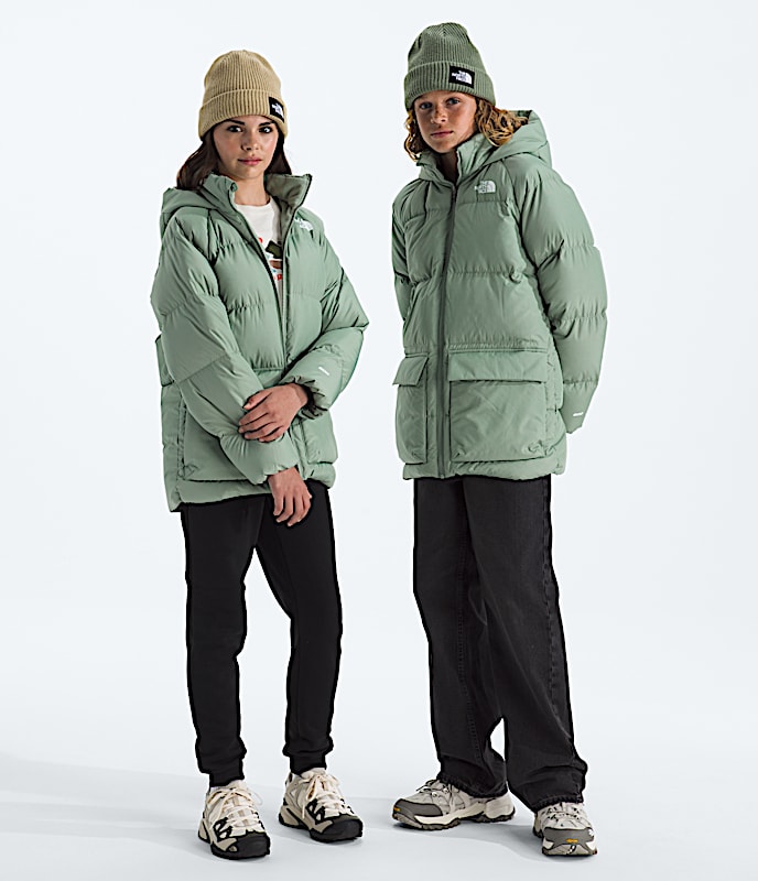 Boys’ & Girls’ North Down Fleece-Lined Short Parka - 1