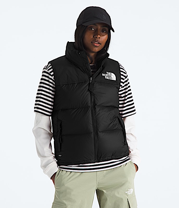 ジャケット・アウター the north face nuptse vest 700 fill The North Face Vintage, Nuptse 700 Down Puffer Vest, Black