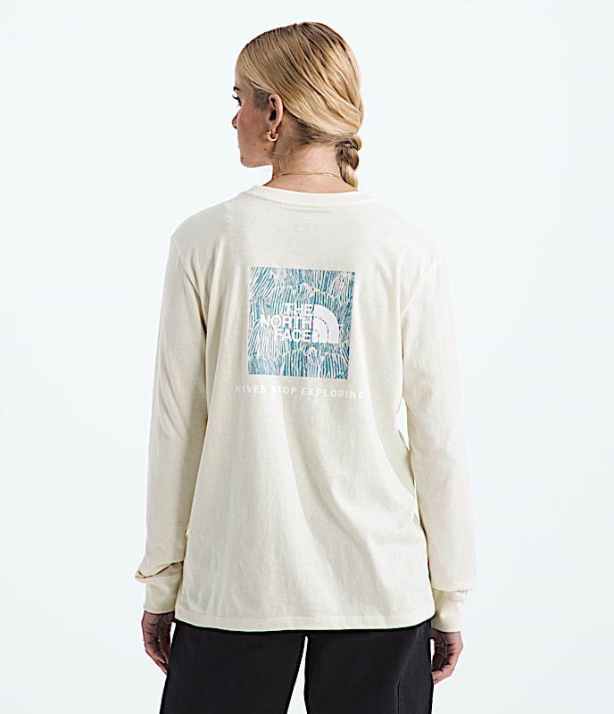 ■THE NORTH FACE■ Women's Verdi Long Sleeve T-Shirt NT7TQ80 The North Face Womens T-Shirt - Long Sleeve - Tank Top New