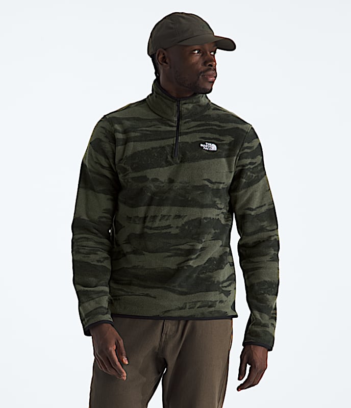 Men’s Glacier Fleece ¼-Zip—Print - 1