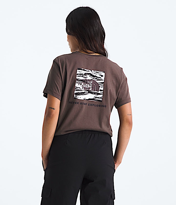 Women's NSE Box Edge Of Light Infill Relaxed Tee - 1