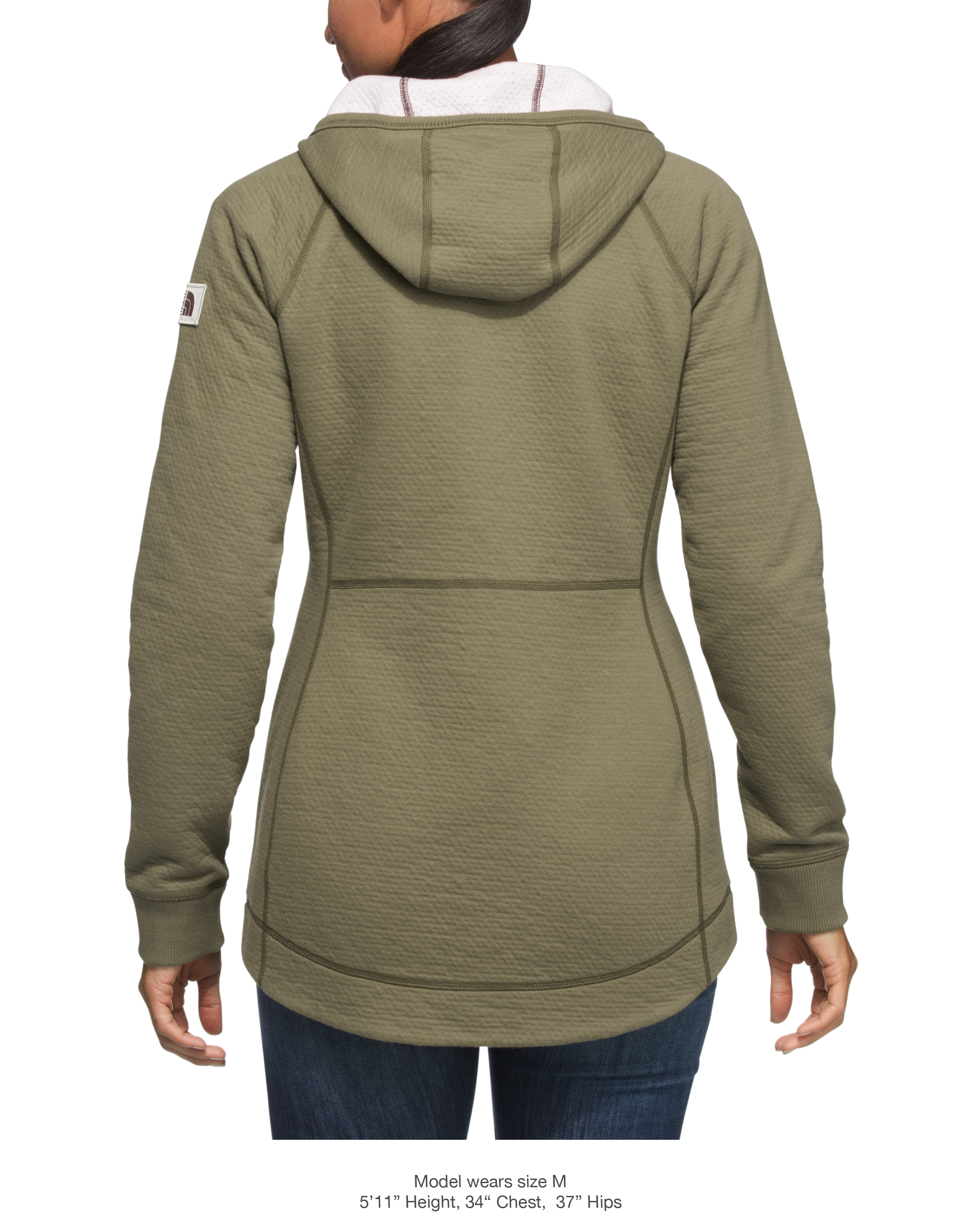 WOMEN'S RE-SOURCE SNAP LONG HOODIE | The North Face | The North