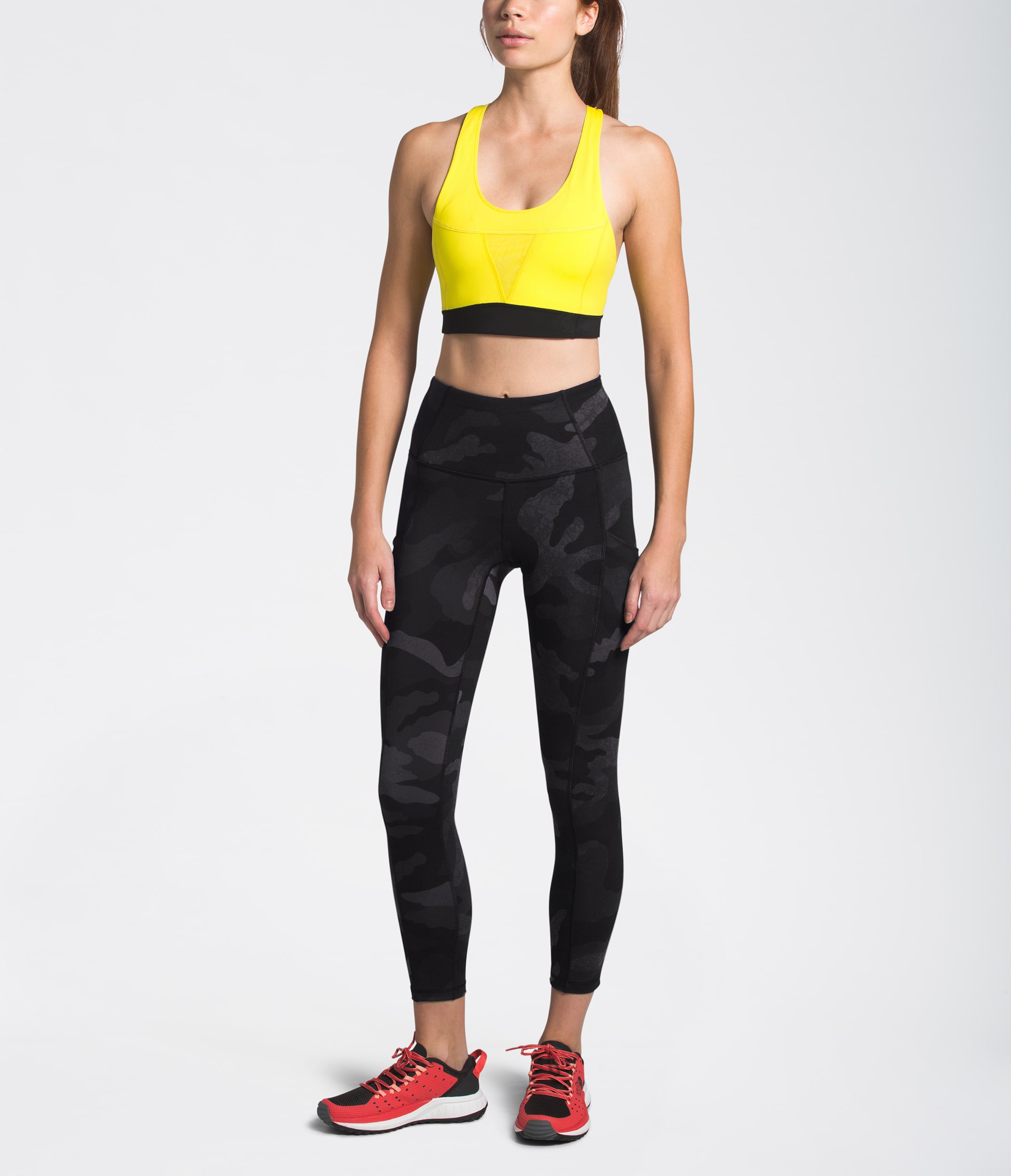★★THE NORTH FACE★★ WOMEN'S INTENSE LEGGINGSDARK KHAKI NF WOMEN'S MOTIVATION HIGH RISE POCKET 7/8 TIGHTS | The North