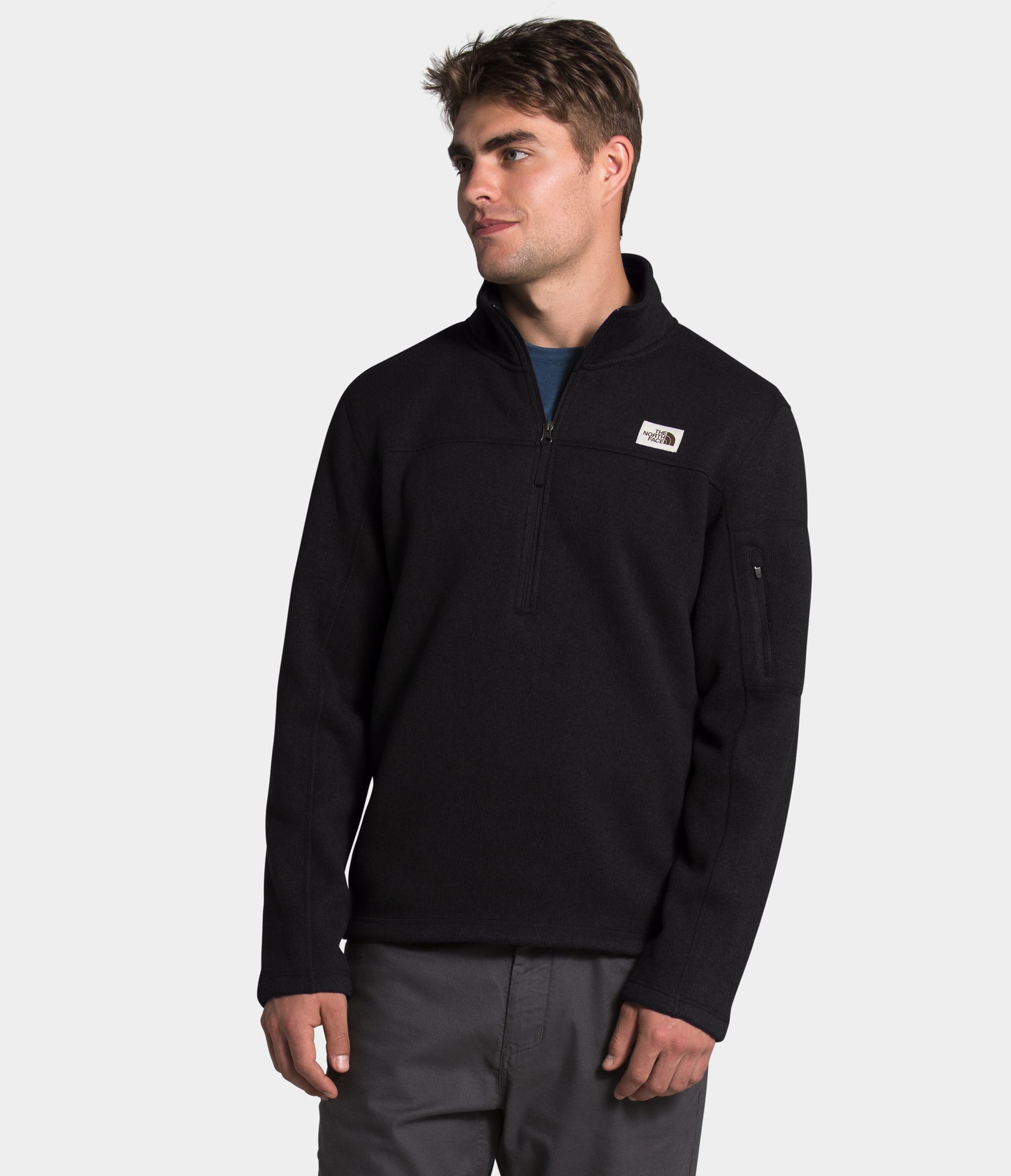 Kachun☆ THE NORTH FACE HALF ZIP SWEAT Custom The North Face Double-Knit Half Zip Pullover - Design